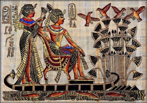 Foto De Parede 50x70cm Arte Egípcia - Decoração Egito