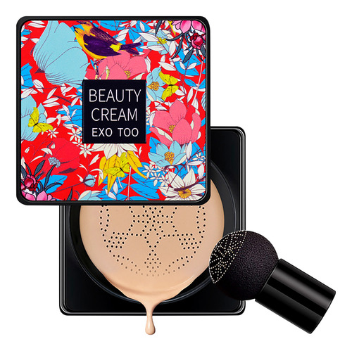 Crema Hidratante B Cushion Ball Para Maquillaje Mate De Larg