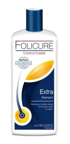 Shampoo Folicuré Extra,80% Menos Caída Del Cabello