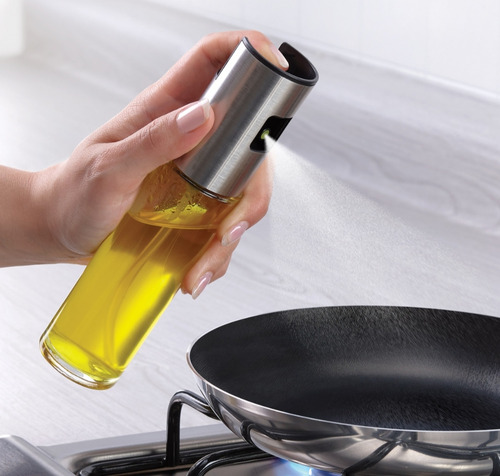 Dispensador De Aceite De Botella Rellenable Spray 2pz Better
