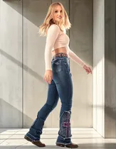 Comprar Calça Moda Country Bordada Cruz West Tuff