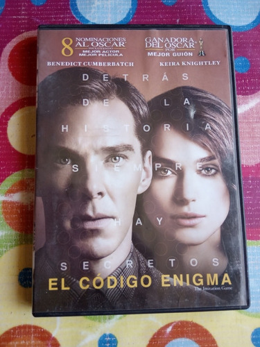 Dvd El Código Enigma Benedict Cumberbatch