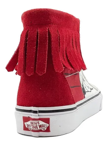 Vans snoopy hombre rojas sale
