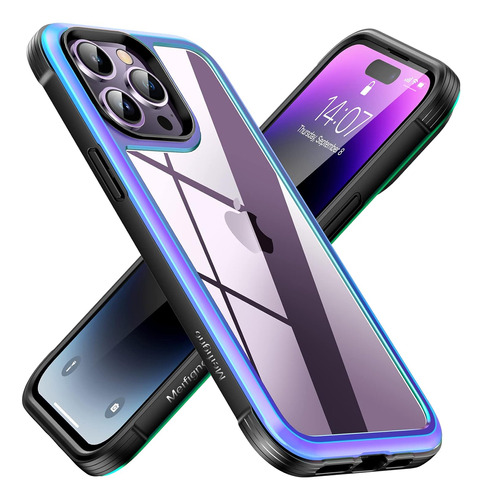 Funda Para iPhone 14 Pro Max Con Marco De Aluminio_c