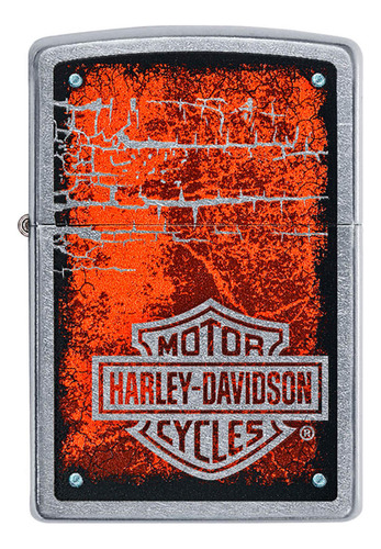 Encendedor Zippo Harley Davidson Design Plateado Zp49658