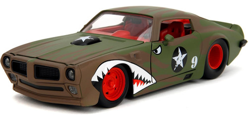 Bigtime Muscle 1:24 1972 Pontiac Firebird Die-cast Car, T...
