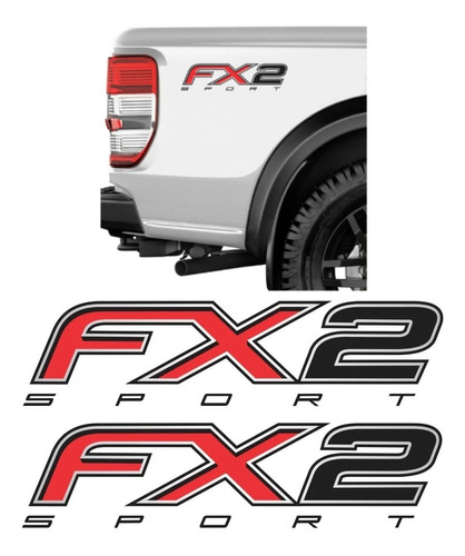 Emblema Adesivo Ford Fx2 Sport Fx2spt