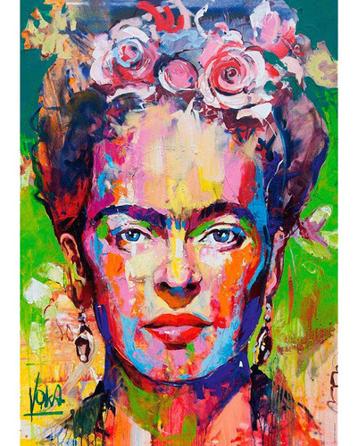 Rompecabezas Frida Kahlo Mexico Voka People Arte 1000pz Heye