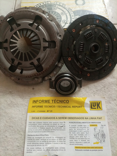 Kit Embrague- Clutch Fiat Palio-siena 1.3 1.4 Fire/ Forza