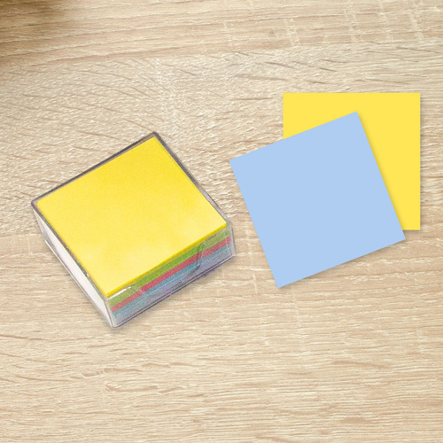 Cubo De Papel De Color, 300 Unidades, 3x3 Pulgadas Colores Surtidos (300 Hojas)