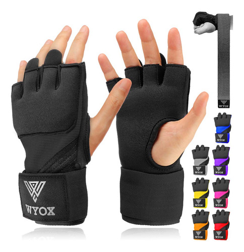 Guantes Interiores De Boxeo Wyox Para Artes Marciales Mixta.