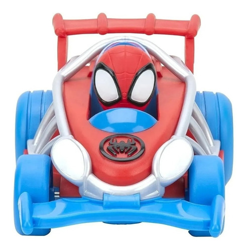 Imagen 2 de 2 de Autito Hombre Araña 15cm Spidey Amazing Friends Africcion