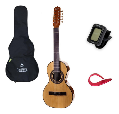 Imagem 1 de 8 de Viola Caipira Rozini Acústica Rv151 Canhoto + Capa Afinador
