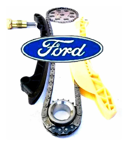 Imagen 2 de 2 de Kit Cadena Tiempo Ford Fiesta Power Max Move Ka Ecosport 1.6