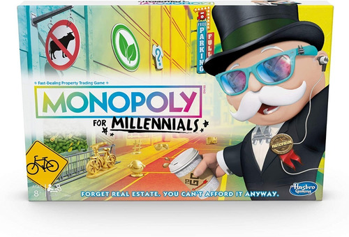 Monopoly Para Millenials Juego Hasbro Original Entrega Inm.