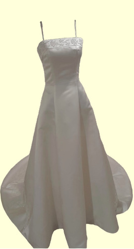 Vestido De Novia Color Ivory Talla Chica