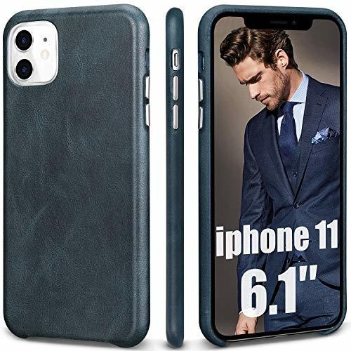 Toovren iPhone 11 Funda, iPhone 11 Caja De Cuero 87h5q