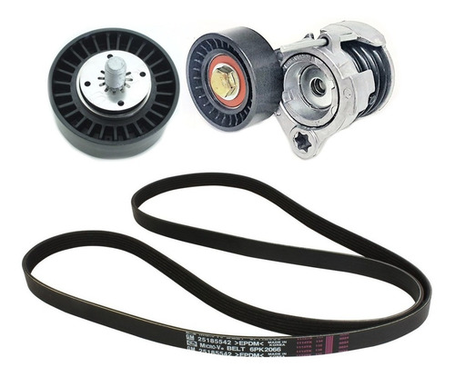 Kit Correa Tensor Y Rodillo Poly V Captiva 2.0 D /2010 100%