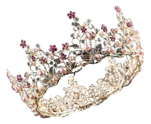 .l Corona Tiara Reina For Novia De Estilo Retro Barroco