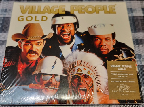 Village People  - Gold 3 Cds - Importado Nuevo Cerrado 