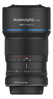 Sirui Lente Anamorfica F1.8 De 1.969 In Para Montaje Micro D