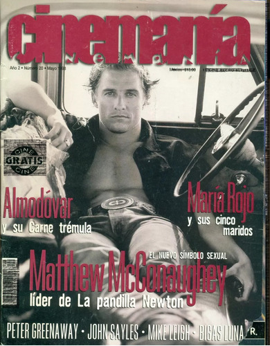Revista Cinemanía No. 20 Matthew Mcconaughey