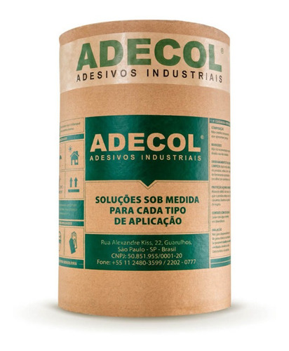 Cola Para Blocagem Branca -  Adecol  C-51v - 5 Kg