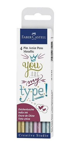 Marcadores Lettering Pitt Faber Castell 4u You Are My Type