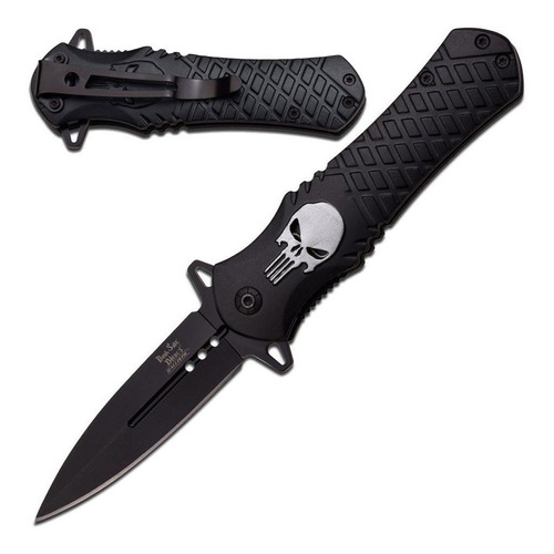 Cuchillo Táctico Punisher Dark Side Blades Navaja Oficial