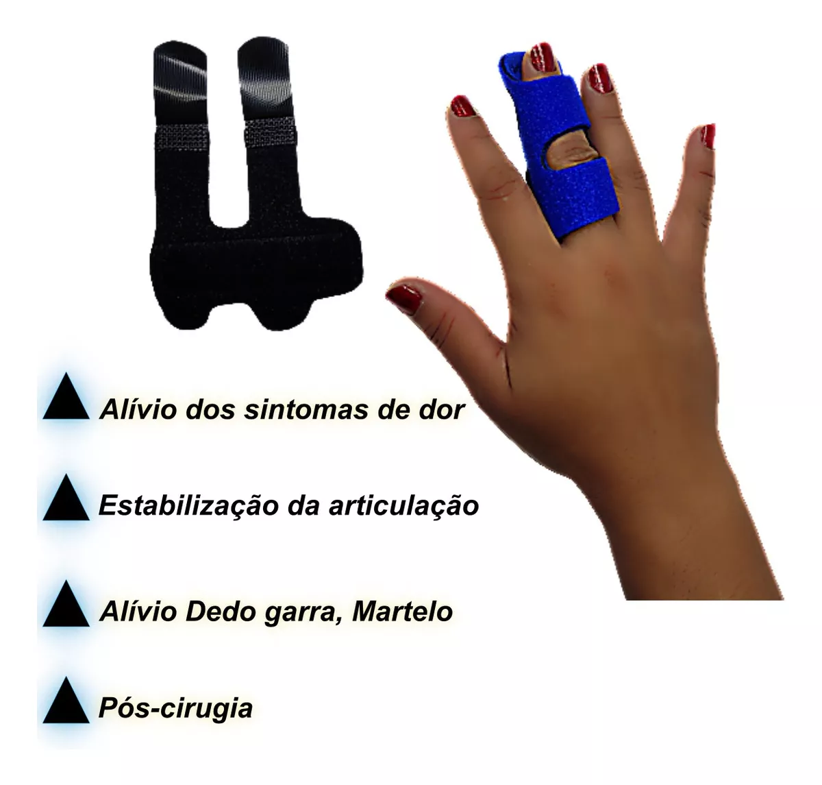 Segunda imagem para pesquisa de tala para dedo