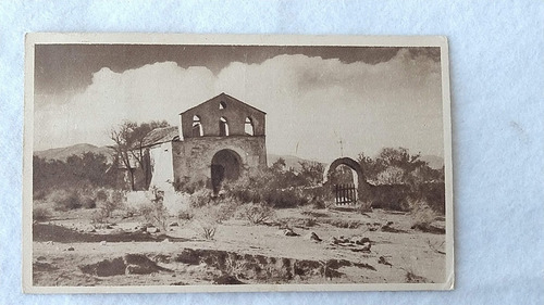 Postal Argentina Antigua Capilla La Chacra Cordoba #14