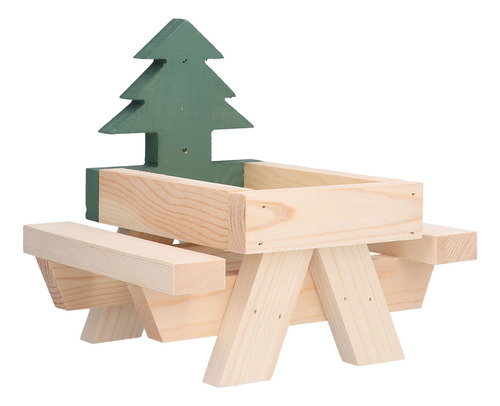 Mesa De Pícnic Squirrel Supplies, De Madera, Divertido Comed