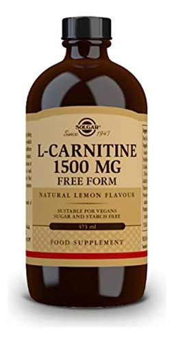 Suplementos L-carnitina 1500 Mg Líquid - mL a $1260