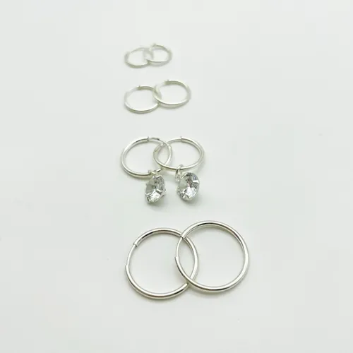 Argollas de plata por mayor clearance