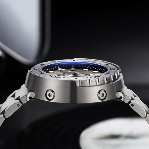 Addiesdive Reloj De Buceo De Acero Completo Para Hombre Relo