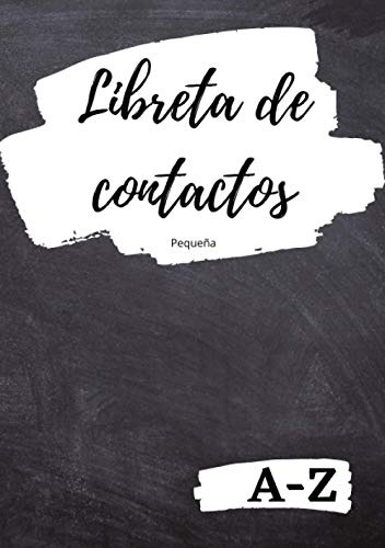 Libreta De Contactos Pequeña A-z | Agenda Para Numeros De Te