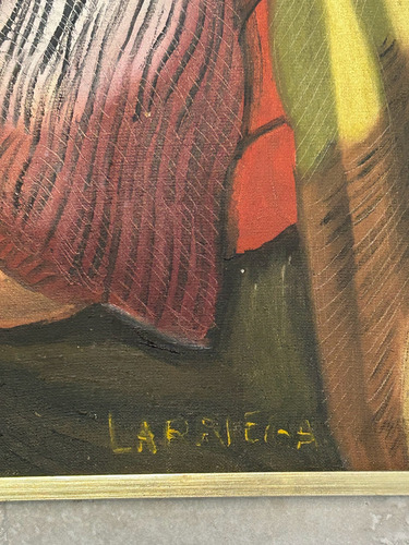 Óleo Original Francisco Larriega Realismo Cultural Andino