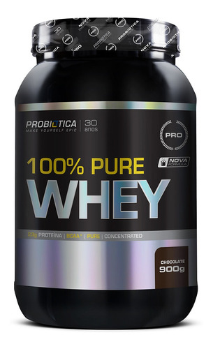 100% Pure Whey 900grs Chocolate Probiótica