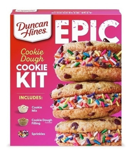 Duncan Hines Epic Harina Galleta Cookie Dough 
