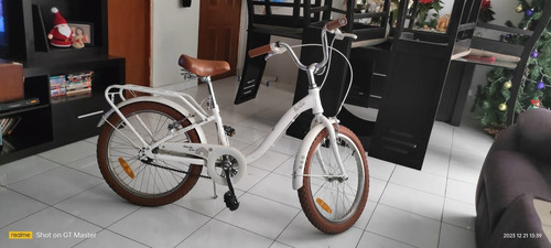 Bicicleta R20 Para Niña Infantil Turbo De Aluminio