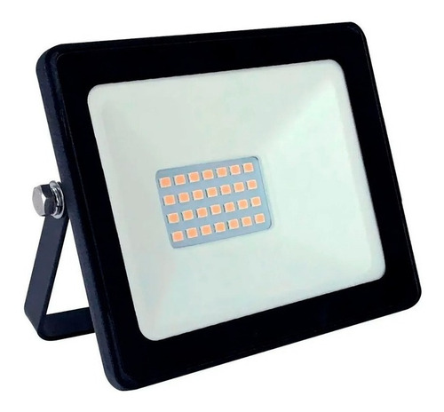 Reflector Proyector Aluminio Led 30w Luz Fria 6500K Candela