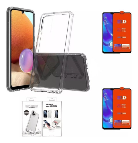 Case Funda Para Samsung A03/ A03 Core + 2 Micas De Pantalla