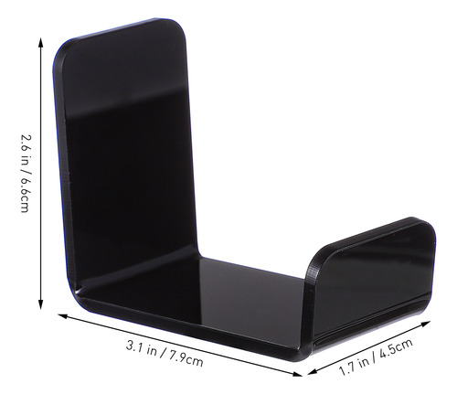 Soporte Adhesivo Para Auriculares Para Juegos, 2 Piezas, Acr