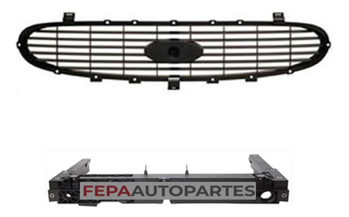 Parrilla Rejilla Frontal Ford Transit 96 / 00 Interior T350