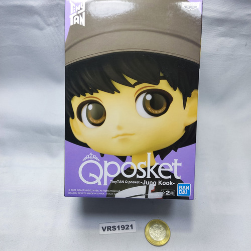 1921 Figura Q Posket Bts Banprest Tinytan Original Jung Kook (Usado)