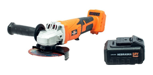 Amoladora Inalambrica Nebraska 115mm 18v Nemeba09115