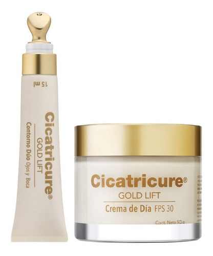 Pack Cicatricure Gold Crema Día 50g + Contorno Duo 15ml