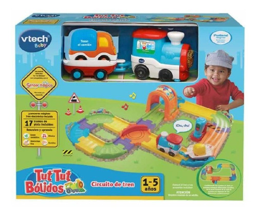 Circuito De Tren Tut Tut Bolidos Vtech Con Canciones
