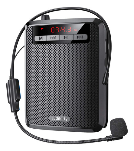 Amplificador De Voz, Altavoz De Microfono Portatil, Microfon