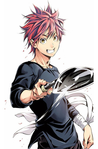 Poster Anime  Yukihira Soma Full Color  -100 Cm X 40cm